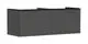 Hansgrohe-HG-Xelu-Q-Waschtischunterschrank-Diamantgrau-Matt-1360-550-mit-2-Schubkaesten-fuer-Konsolen-mit-Aufsatzwaschtisch-geschliffen-Mattschwarz-54067670 gallery number 1